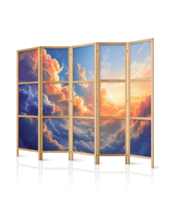 Ιαπωνικο Διαχωριστικο Δωματιου - Sunset Over A Cloudy Sea: A Wonderful Symphony Of Colors 225x172cm