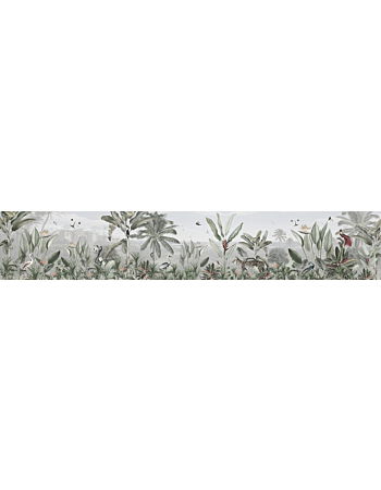 Botanical Beauty Panorama Ταπετσαρια Τοιχου Πρασινο