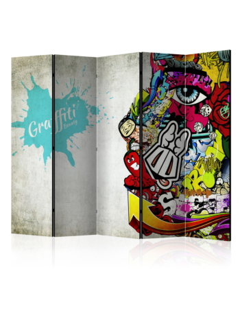 Διαχωριστικο Δωματιου - Graffiti Beauty Ηχοαπορροφητικο 225x172cm