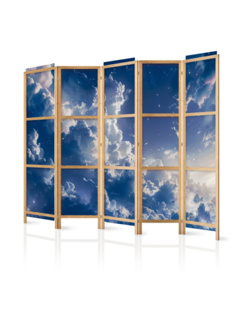 Ιαπωνικο Διαχωριστικο Δωματιου - Starry Clouds And Delicate Light Over A Corner Of The Sky 225x172cm