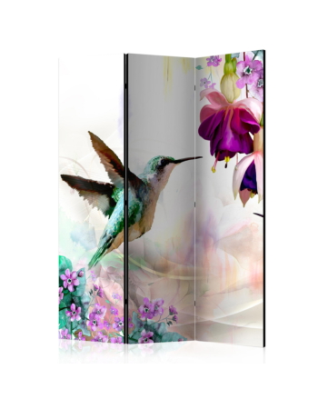 Διαχωριστικο Δωματιου - Hummingbirds And Flowers Ηχοαπορροφητικο 135x172cm