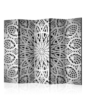 Διαχωριστικο Δωματιου - White Mandala Ii Ηχοαπορροφητικο 225x172cm
