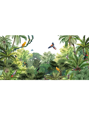 Canopy Jungle Ταπετσαρια Τοιχου Πρασινο