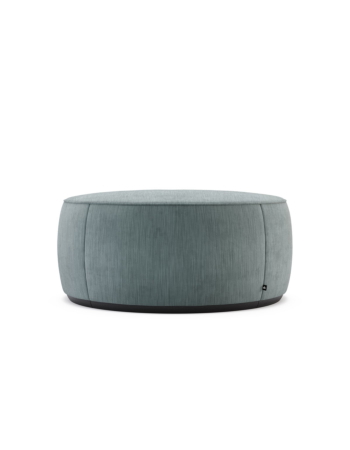 Ύφασμα Clarence Τυρκουάζ BS32. Βάση Μασίφ Ξύλο Μαύρο (Black Ash)