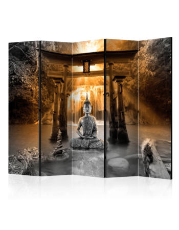 Διαχωριστικο Δωματιου - Buddha Smile orange Ii Ηχοαπορροφητικο 225x172cm