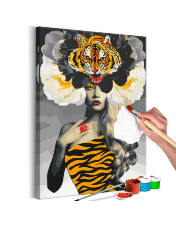 Πινακας Αυτοζωγραφικης - Eye Of The Tiger 40x60cm