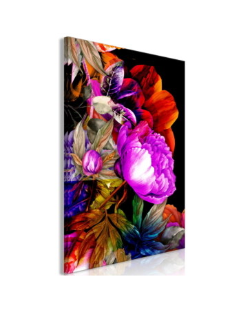 Πινακας Σε Καμβα - Nature In Summer Hues 1-part - Flower Garden Of Inspiration Standard 20x30cm