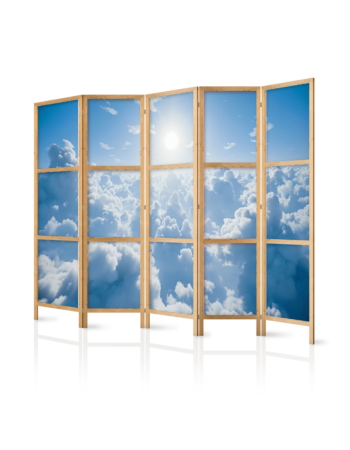 Ιαπωνικο Διαχωριστικο Δωματιου - Heavenly Calm: Warm Rays Of The Sun 225x172cm