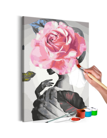 Πινακας Αυτοζωγραφικης - Rose And Fur 40x60cm