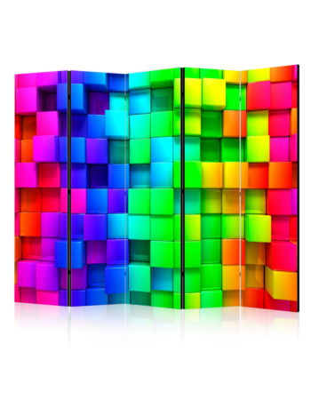 Διαχωριστικο Δωματιου - Colourful Cubes Ii Ηχοαπορροφητικο 225x172cm
