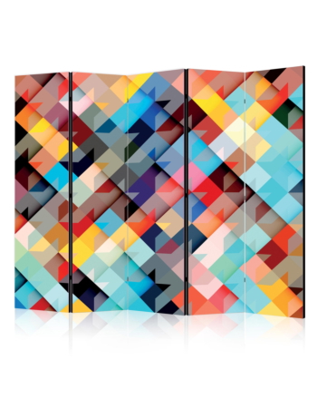 Διαχωριστικο Δωματιου - Colour Patchwork Ii Ηχοαπορροφητικο 225x172cm