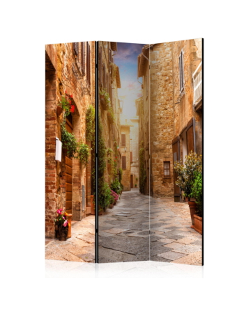 Διαχωριστικο Δωματιου - Colourful Street In Tuscany Ηχοαπορροφητικο 135x172cm