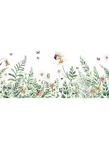 Fairy Garden Ταπετσαρια Τοιχου Πρασινο