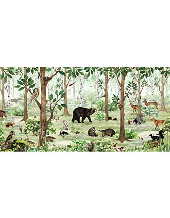 Forest Lookbook Ταπετσαρια Τοιχου Πρασινο