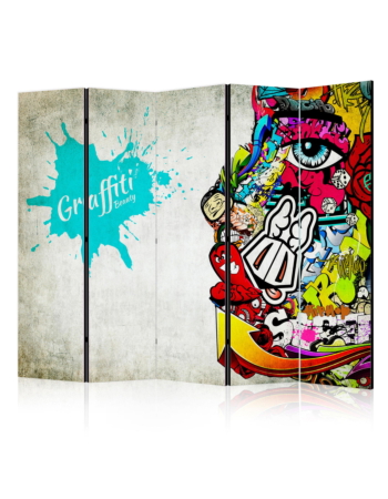 Διαχωριστικο Δωματιου - Graffiti Beauty Ii Ηχοαπορροφητικο 225x172cm