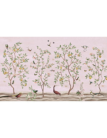 Lemon Tree Ταπετσαρια Τοιχου Ροζ