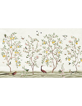 Lemon Tree Ταπετσαρια Τοιχου Λευκο