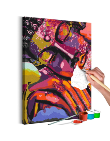 Πινακας Αυτοζωγραφικης - Dreaming Buddha 40x60cm