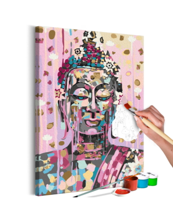 Πινακας Αυτοζωγραφικης - Thinking Buddha 40x60cm