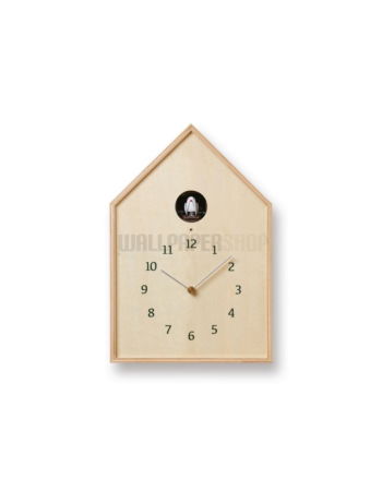 Birdhouse Ρολοι Τοιχου Μπεζ