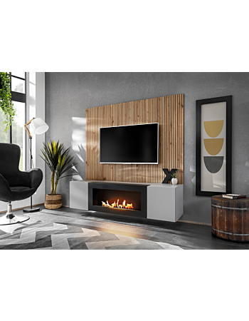 Linea Loft IV Συνθεση Ανοιχτο Γκρι + Τζακι