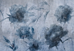 Φωτοταπετσαρια - Blue Peonies Αδιαβροχη 100x70cm