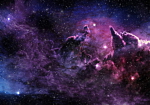 Φωτοταπετσαρια - Purple Nebula Αδιαβροχη 450x315cm