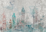 Φωτοταπετσαρια - Watercolour City Αδιαβροχη 250x175cm
