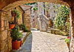 Φωτοταπετσαρια - Provincial Alley In Tuscany Αδιαβροχη 400x280cm