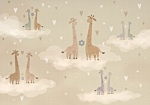 Φωτοταπετσαρια - Giraffes In Love Αδιαβροχη 350x245cm