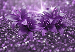 Φωτοταπετσαρια - Masterpiece Of Purple Αδιαβροχη 300x210cm
