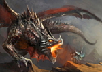 Φωτοταπετσαρια - Dragon Fire Αδιαβροχη 350x245cm