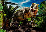 Φωτοταπετσαρια - Angry Tyrannosaur Αδιαβροχη 150x105cm