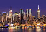 Φωτοταπετσαρια - Nyc: Night City Αδιαβροχη 150x105cm