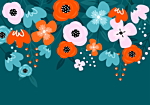 Φωτοταπετσαρια - Colorful Bloom - Third Variant Αδιαβροχη 200x140cm