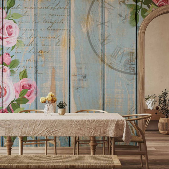 Φωτοταπετσαρια - Vintage Garden Αδιαβροχη 100x70cm