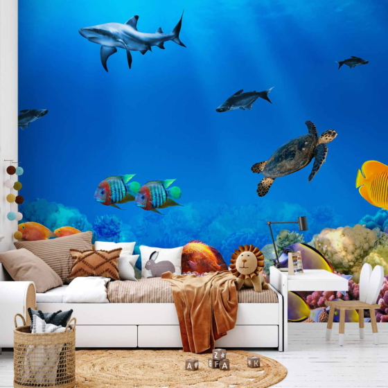 Φωτοταπετσαρια - Underwater Kingdom Αδιαβροχη 200x140cm