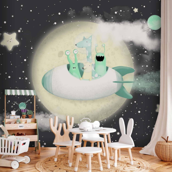 Φωτοταπετσαρια - Space Adventure - First Variant Αδιαβροχη 150x105cm