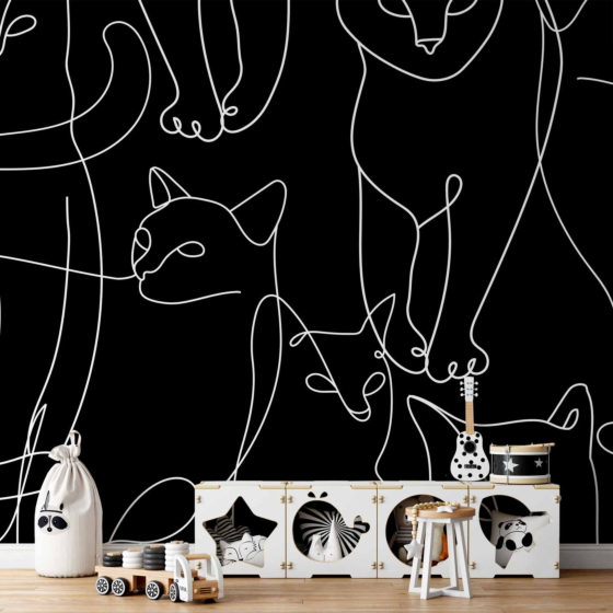 Φωτοταπετσαρια - Cat Habits - First Variant Αδιαβροχη 350x245cm
