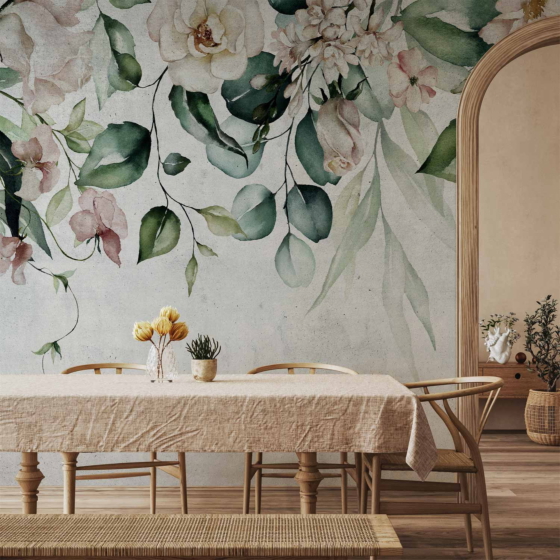 Φωτοταπετσαρια - Mint Garden Αδιαβροχη 100x70cm