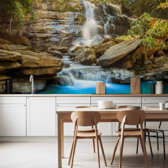Φωτοταπετσαρια - Waterfall In Chiang Mai, Thailand Αδιαβροχη 400x280cm