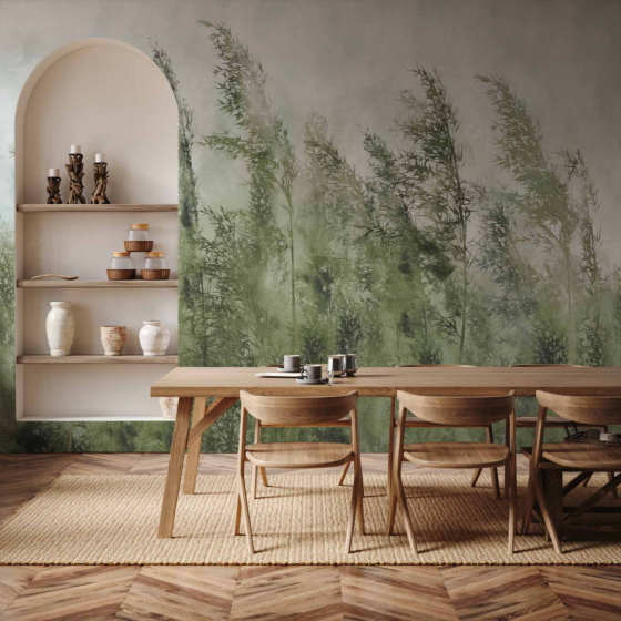 Φωτοταπετσαρια - Tall Grasses - Green Αδιαβροχη 300x210cm