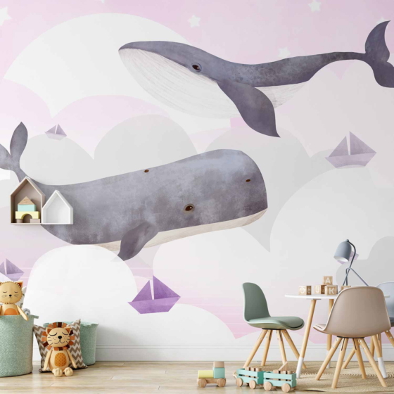 Φωτοταπετσαρια - Dream Of Whales - Second Variant Αδιαβροχη 400x280cm