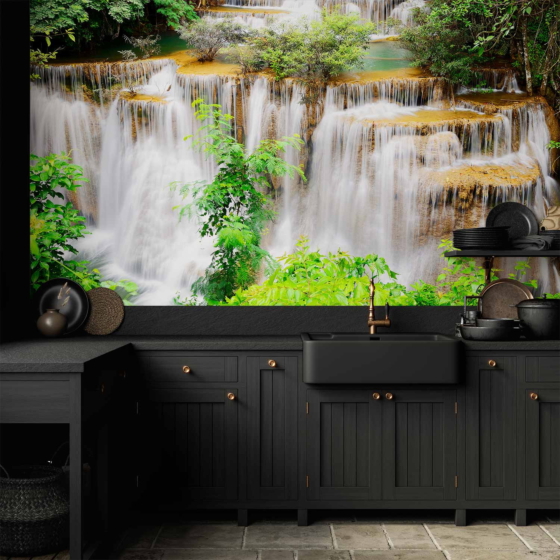 Φωτοταπετσαρια - Thai Waterfall Αδιαβροχη 450x315cm