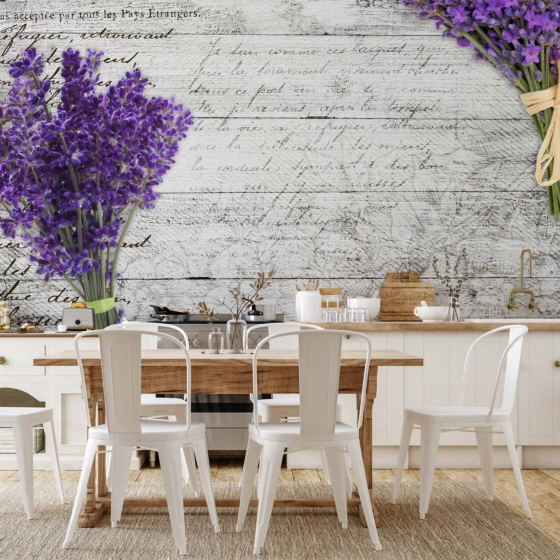Φωτοταπετσαρια - Lavender Postcard Αδιαβροχη 100x70cm