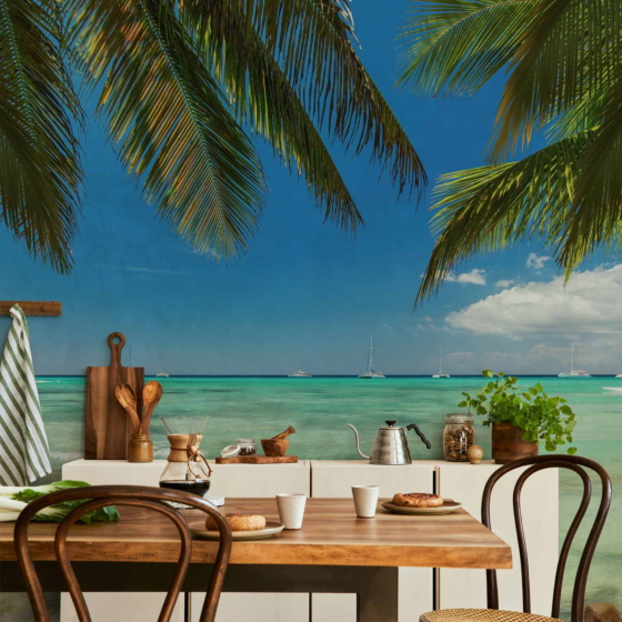 Φωτοταπετσαρια - Relaxing On The Beach Αδιαβροχη 200x140cm