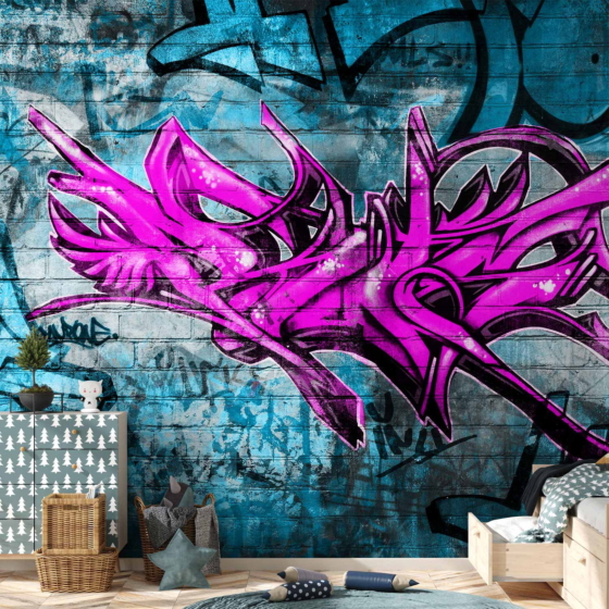 Φωτοταπετσαρια - Anonymous Graffiti Αδιαβροχη 350x256cm