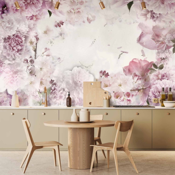 Φωτοταπετσαρια - Dancing Peonies Αδιαβροχη 350x256cm