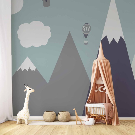 Φωτοταπετσαρια - Balloon Land Αδιαβροχη 350x256cm