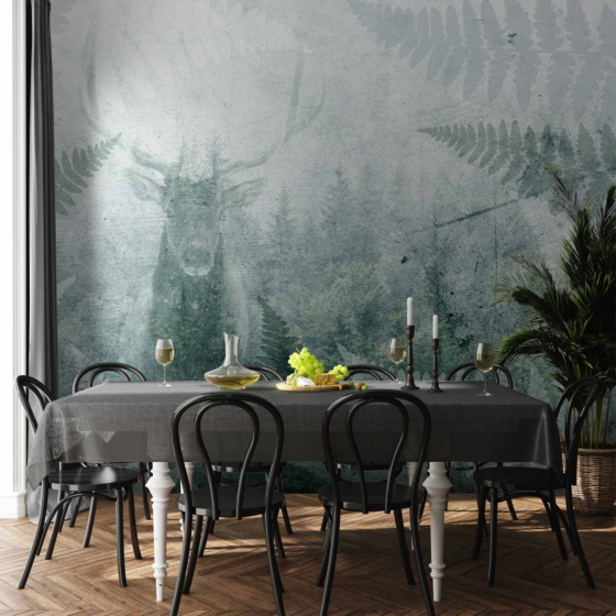 Φωτοταπετσαρια - Deer In Ferns - Third Variant Αδιαβροχη 200x140cm